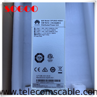 Huawei DPU60D-N06A1 Distributed Power Unit For Fiber Optic Equipment