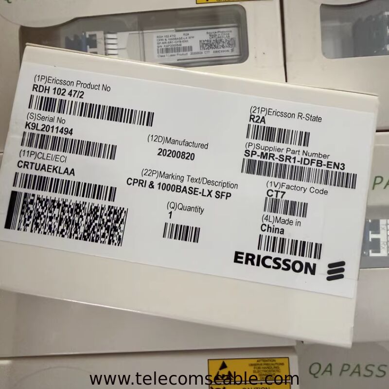 Original Ericsson RDH 102 47/2 Optical Module 1000BASE RRUS Optical Transceiver Module