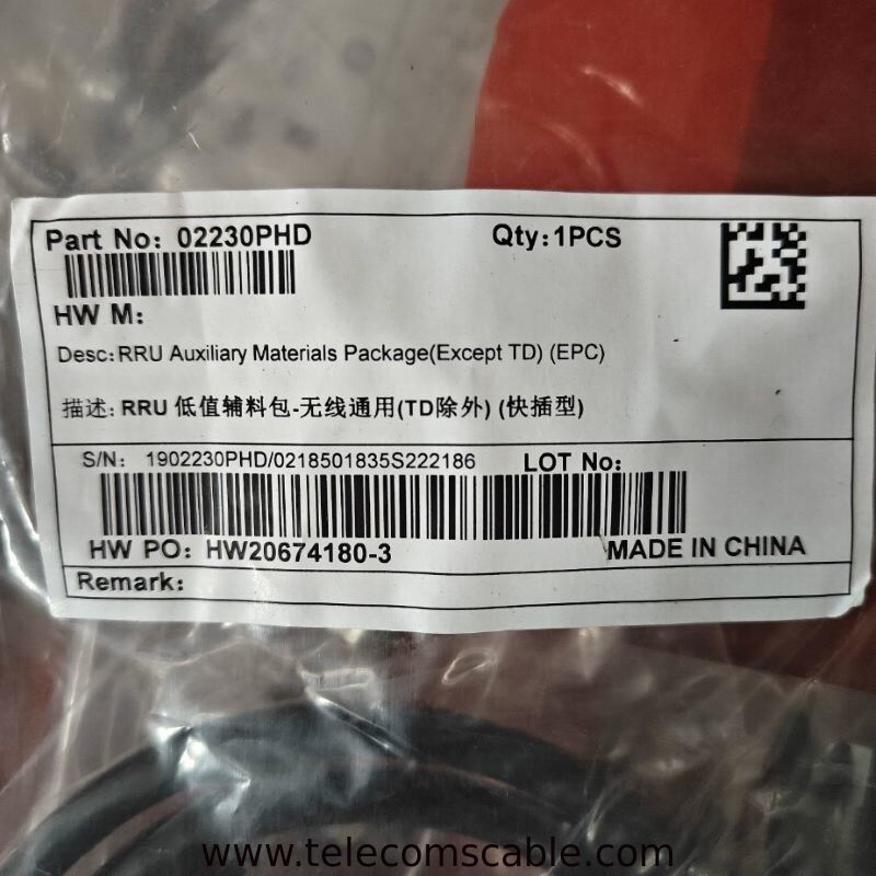 Huawei 02230PHD RRU Auxiliary Materials Package