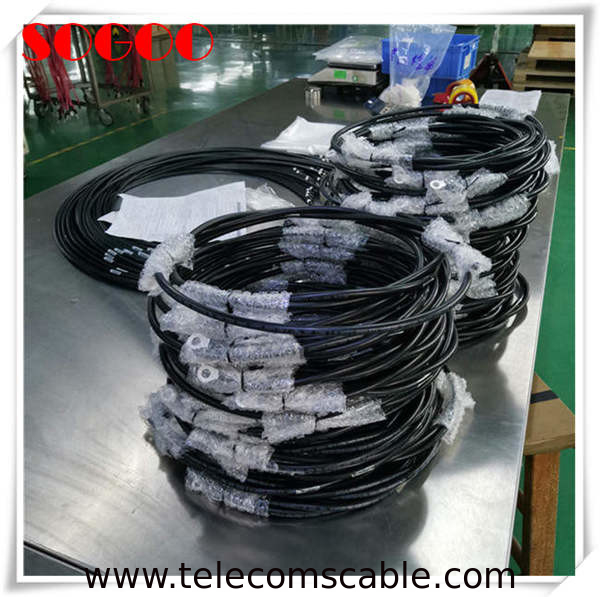 300V Braided Copper Telecom Cable Assemblies For Nokia